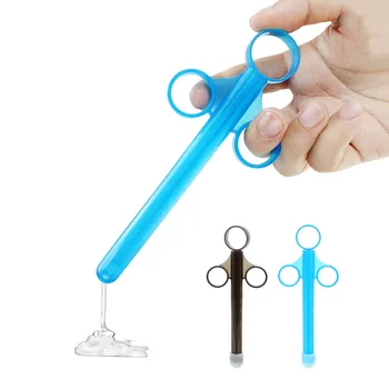 Lubricant Syringe Sex Toys For Women Men Lube Launcher Personal Hygienic Health Dry Pain Relief Anal Vagina Shooter Enema