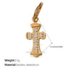Pj376g pendente in oro bianco zirconio