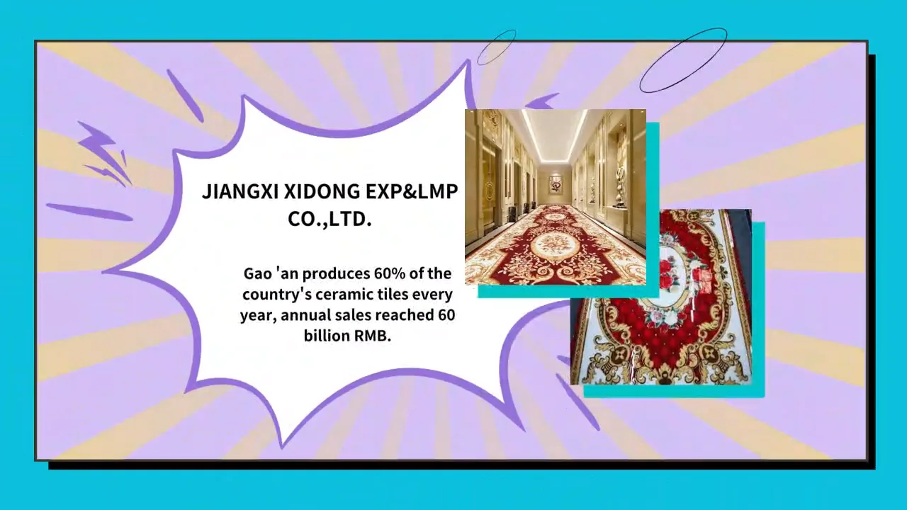 Ceramic Carpet Tiles 3d Floor Tiles Wall Decor Golden Porcelain