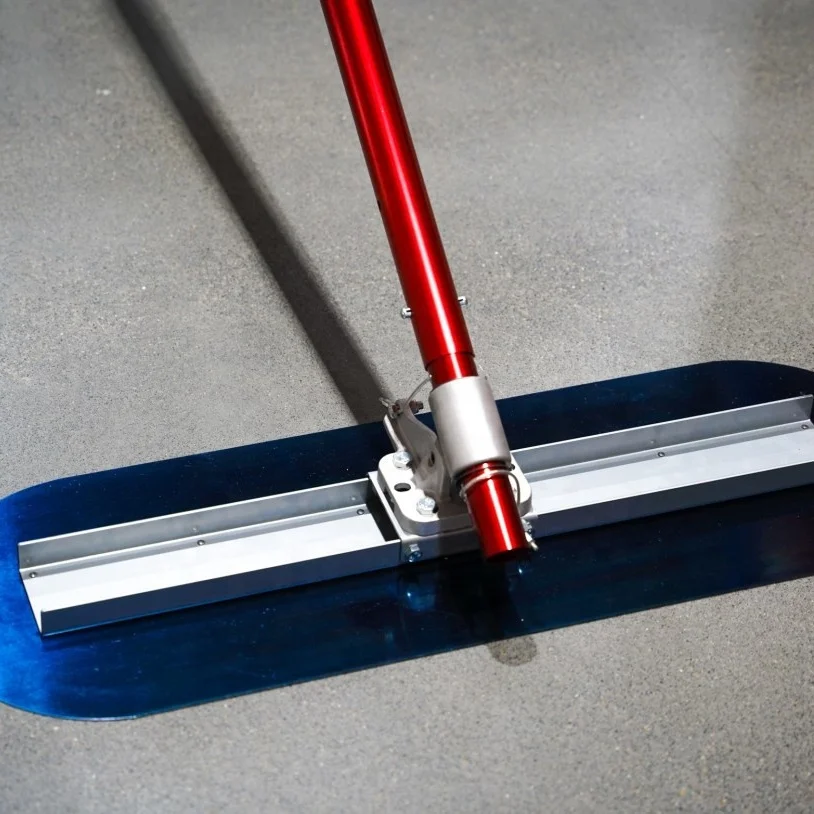 Concrete Fresno Trowel Bull Float With Carbon Blue Steel for Concrete Finishing