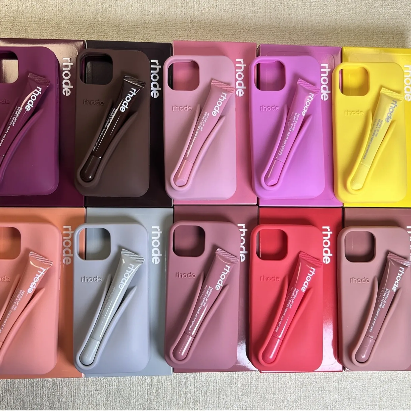 Elegant Lip Gloss Silicone Case for 16PROMAX