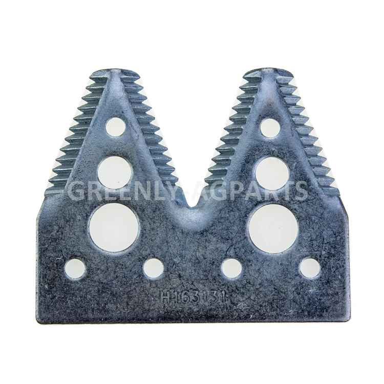 Double Tooth Blade Sickle Section Combine Platform Harvester H163131 G163131 Agricultural Machinery Parts