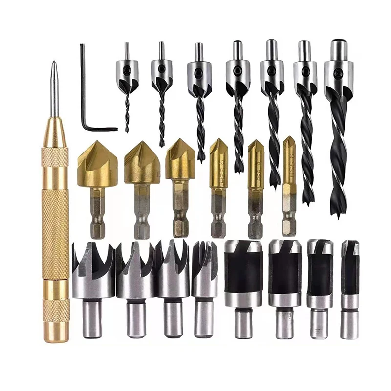 23pcs Wood Diy Tool Kit Set Top Quality 