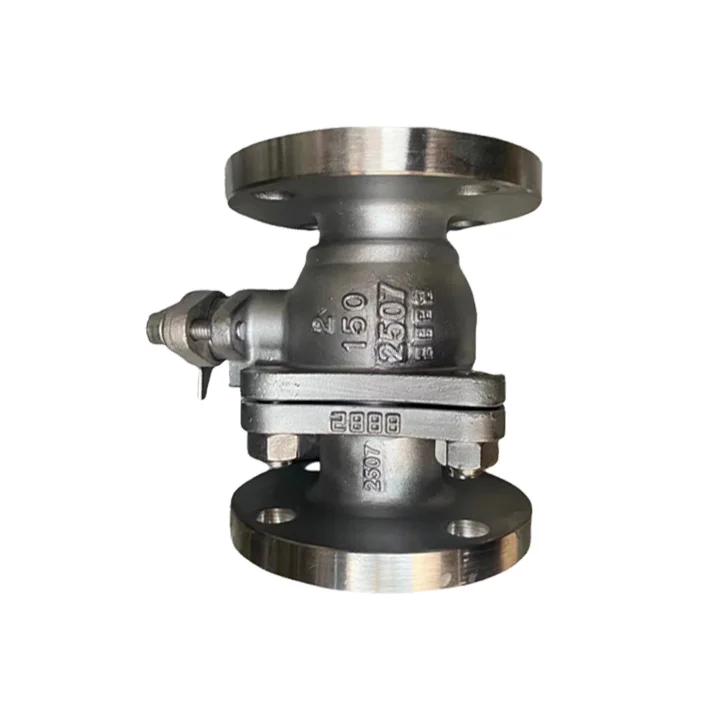 High Quality 2507 Material Flange Ball Valve Duplex Steel Special Material Ball Valve
