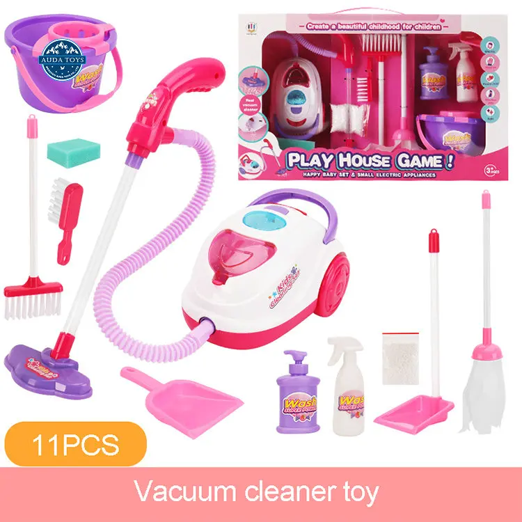 Лидер продаж модельный очиститель набор для игр пылесоса игрушка
