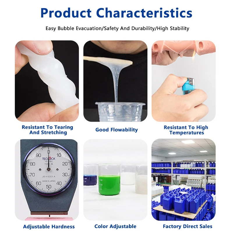 Addition Life Casting Platinum Cure Liquid Silicone Rubber for Making Simulation Human Body Parts Mould