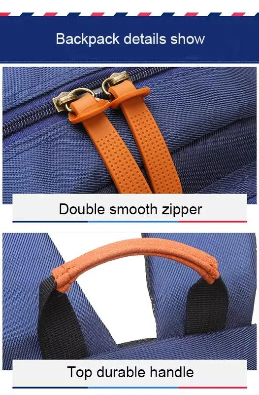 High Quality School Backpack Waterproof Durable Children Bags