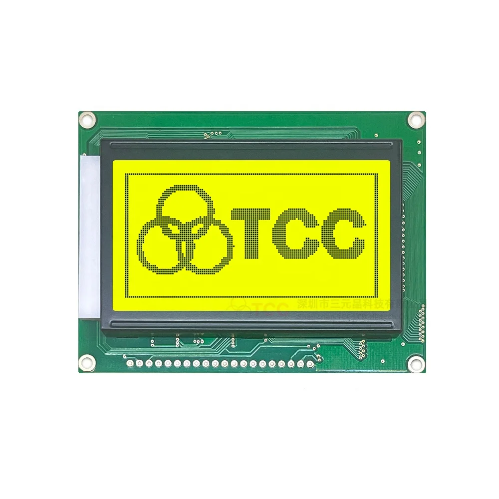 TCC 20-Pin 128x64 STN Monochrome Graphic LCD Display Module 128*64 Graphic LCD Display