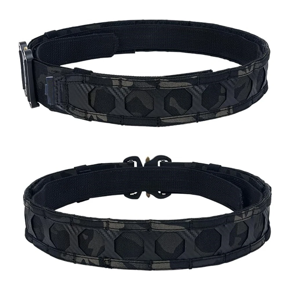 Wear-resistant Training Durable Molle Belt Quick Release Sports Rigger Belt With Inch Inner Belts