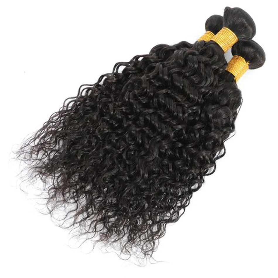 Pacchetti di capelli ricci e mossi brasiliani Remy Human Hair per le donne_voghion.com