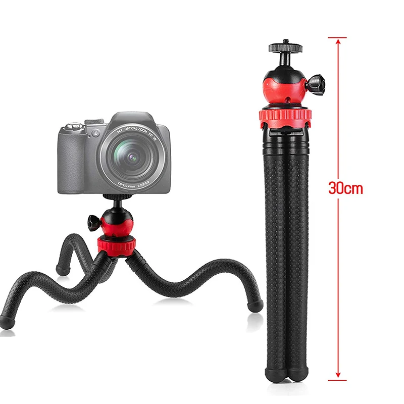 Mini Tripod Flexible Phone Tripod with Remote Travel Tripod Stand for Filming for Smartphone
