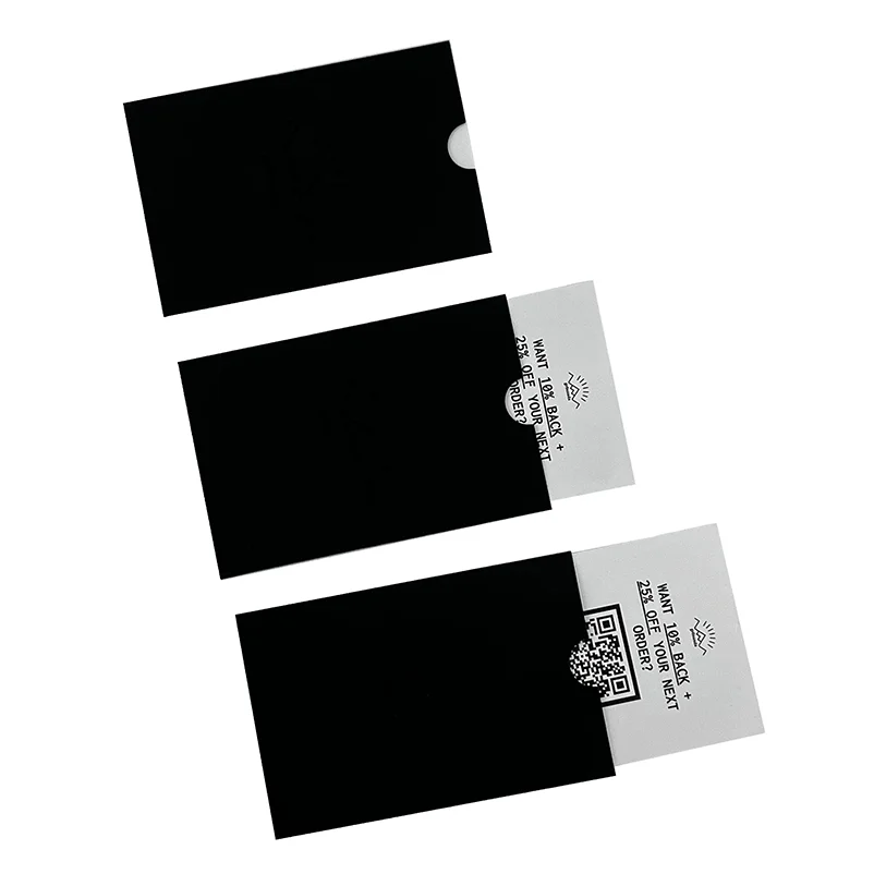 Custom Kraft Paper Hotel Key Card Holder Envelopes Wallet Type Key Card ...