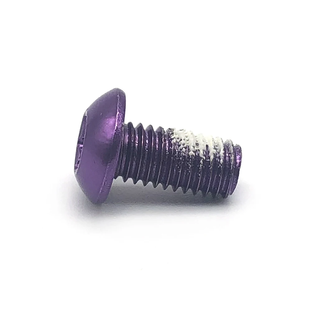 China Wholesale Cnc Custom Gr5 Button Head Torx Titanium Screw M14 M3x10 1mm M8 M6 M4 M2 M3 Metal Mtb Bicycle Titanium Screws