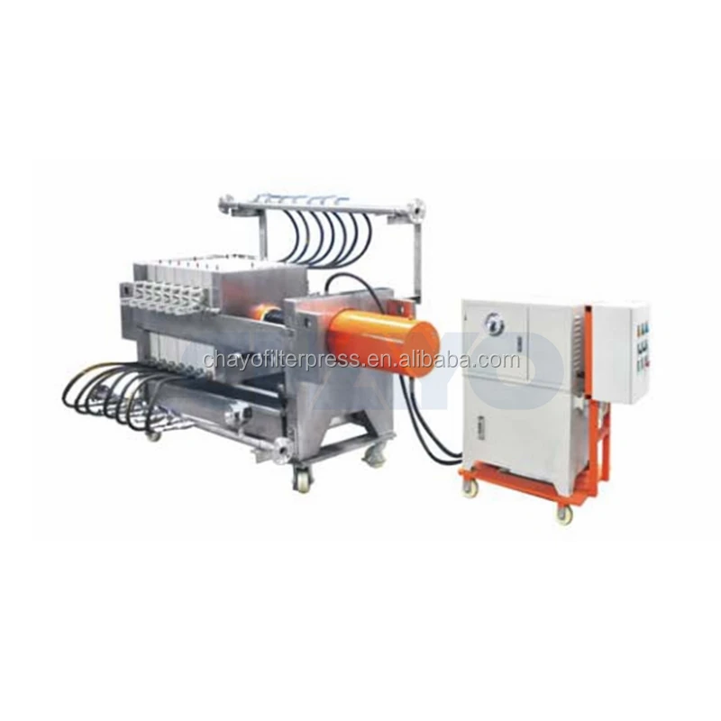 China High Quality Small Diaphragm Filter Press Maple Syrup Small Filter Press Machine