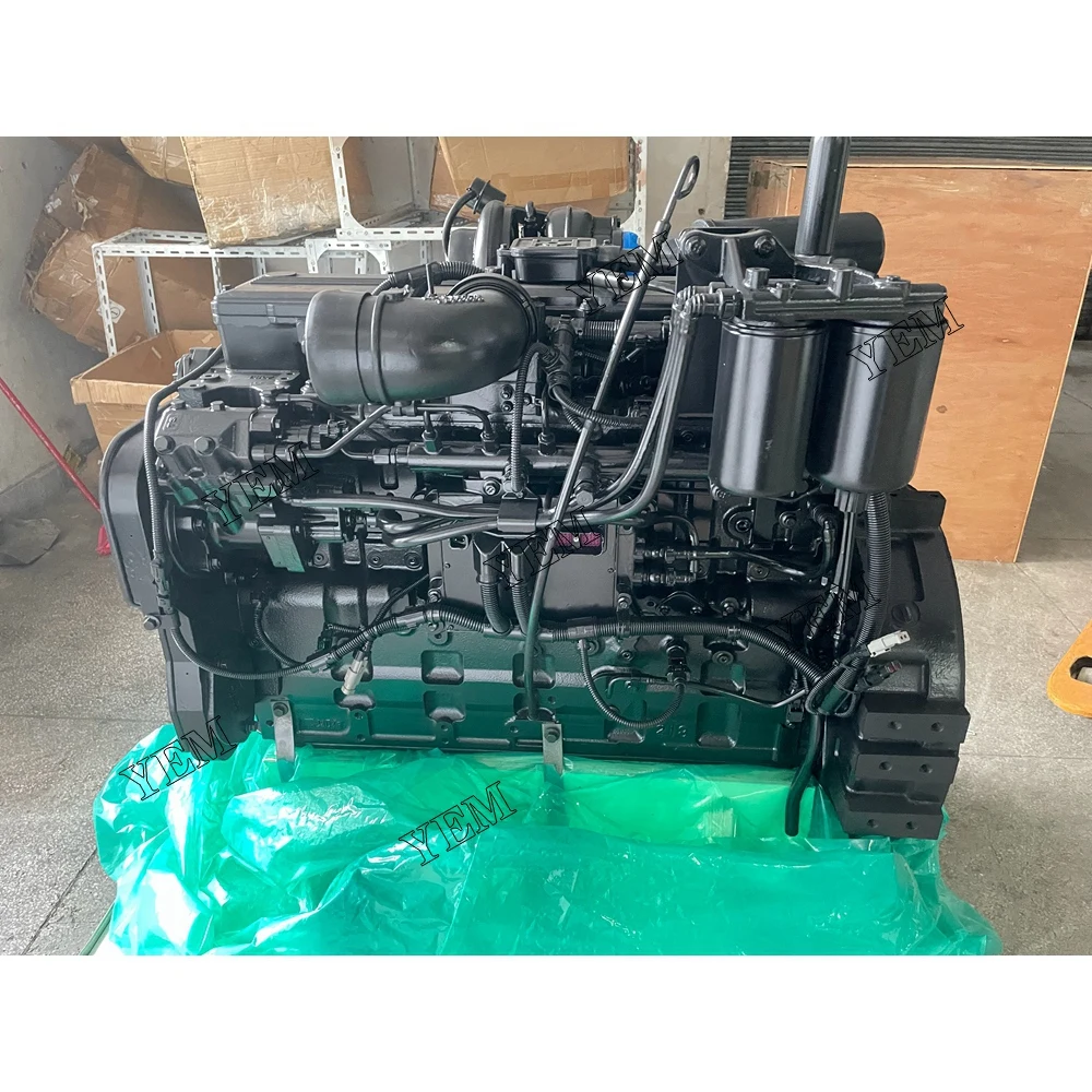 For Komatsu Engine 6D114E-3 Complete Engine Assy Spare Part Universal Engine Parts 6