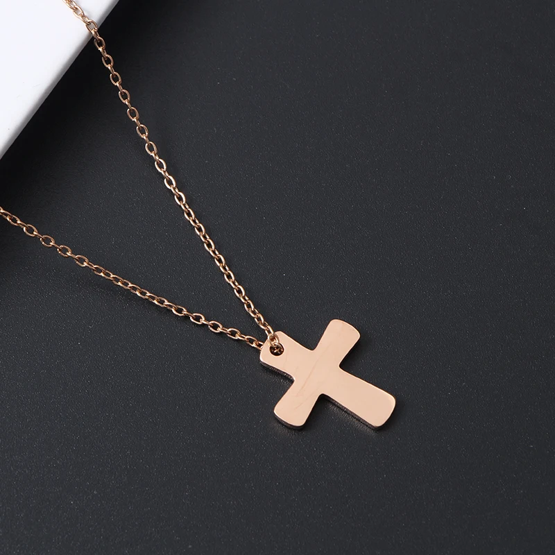 Cross Choker Necklace