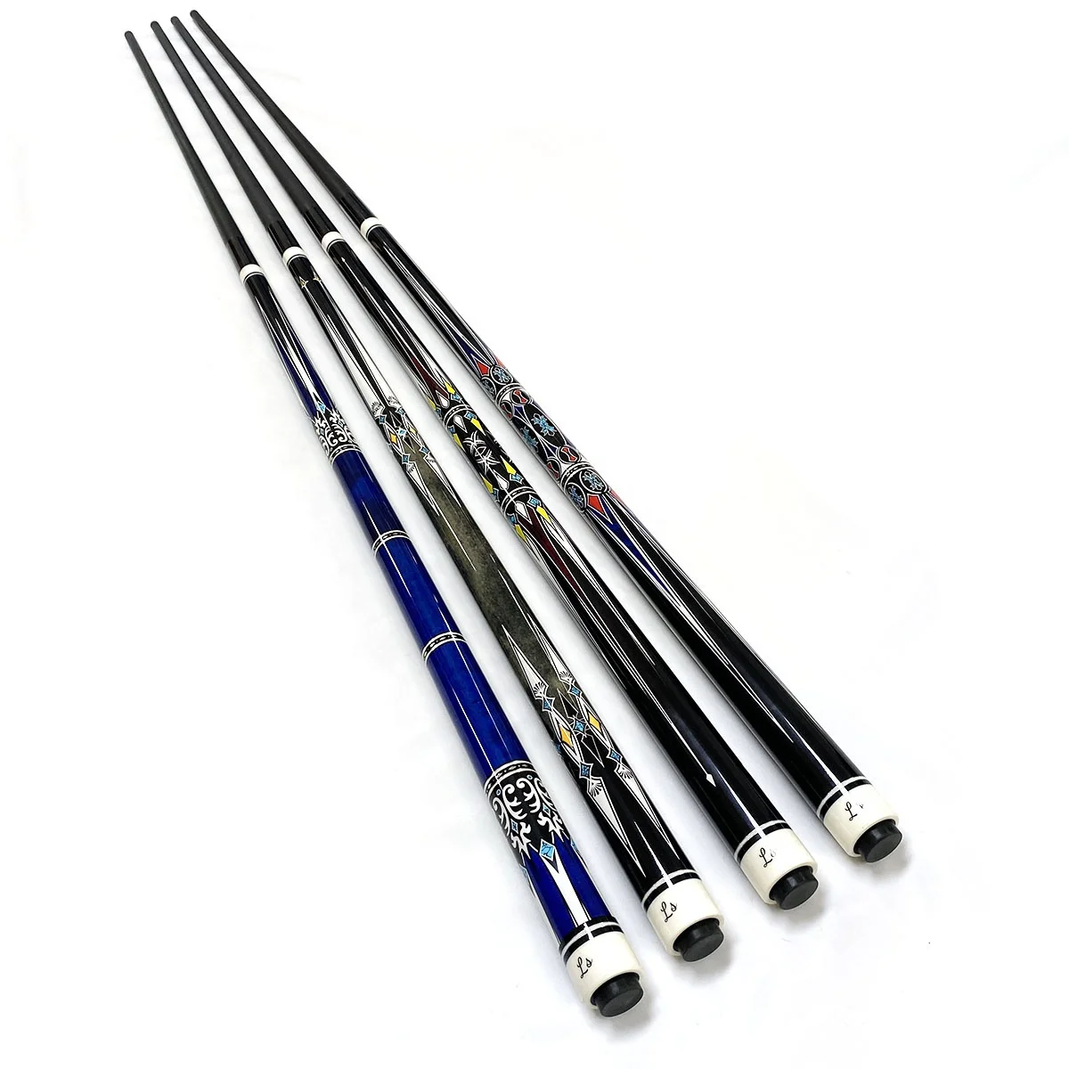 プレミアムビリヤード1/2ピースカーボンファイバーシャフトメープル