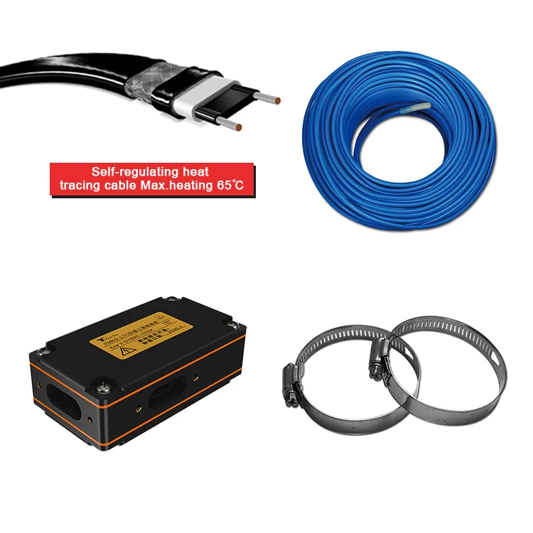 Easy Installation Heat Tracing Cable For Domestic Roof Snow Melting And