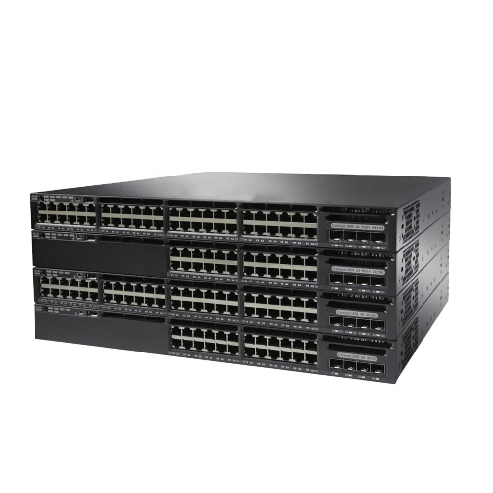 C3650 Series managed Ethernet Switch 24 Port PoE Gigabit Enterprise ...