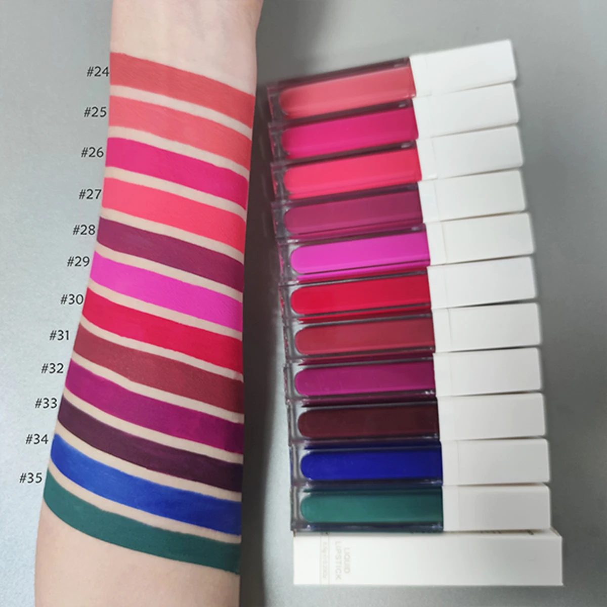 Веганский стойкий Макияж для губ lipliner и набор помад водостойкая Фирменная Матовая жидкая помада