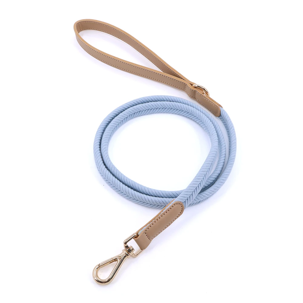 Adjustable Macrame Dog Collar And Leash For Small,Medium And Large Dogs