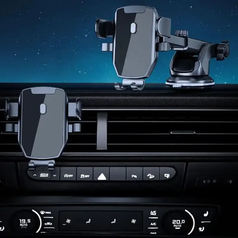 Anti Seismic and Anti Shaking Universal Mobile Phone Car Holder for Car Portable Air Vent Car Holder for GPS Smart Phone Holder