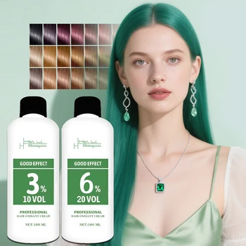 Professional 1000 ML Salon Use Hair Color No Ammonia Fragrant Permanent Color for Hair Development Oxidant Cream Developer