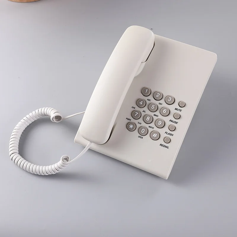 Analog Landline Fixed Basic Land Phone Singe Line Telephone