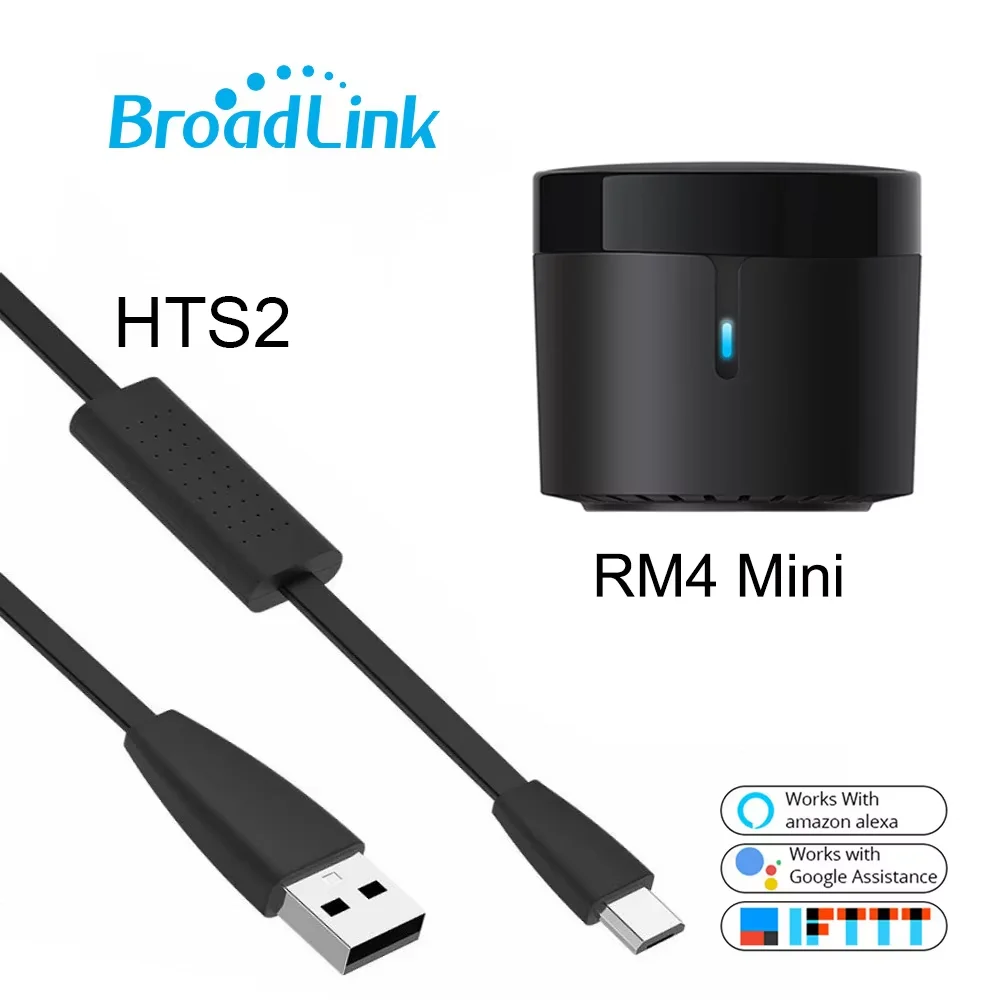 Broadlink Smart Remote Control RM4 Mini Universal IR Audio Video Smart Home WiFi Remote Controls Work With Google Home Alexa