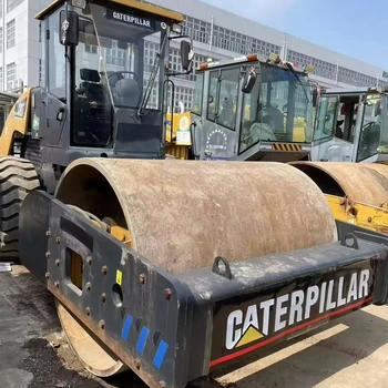 Used CHot Sale Caterpillar CS-683E/CS683 Vibratory Smooth Drum Roller Second Hand Cat CS683 Road Roller In Good Condition