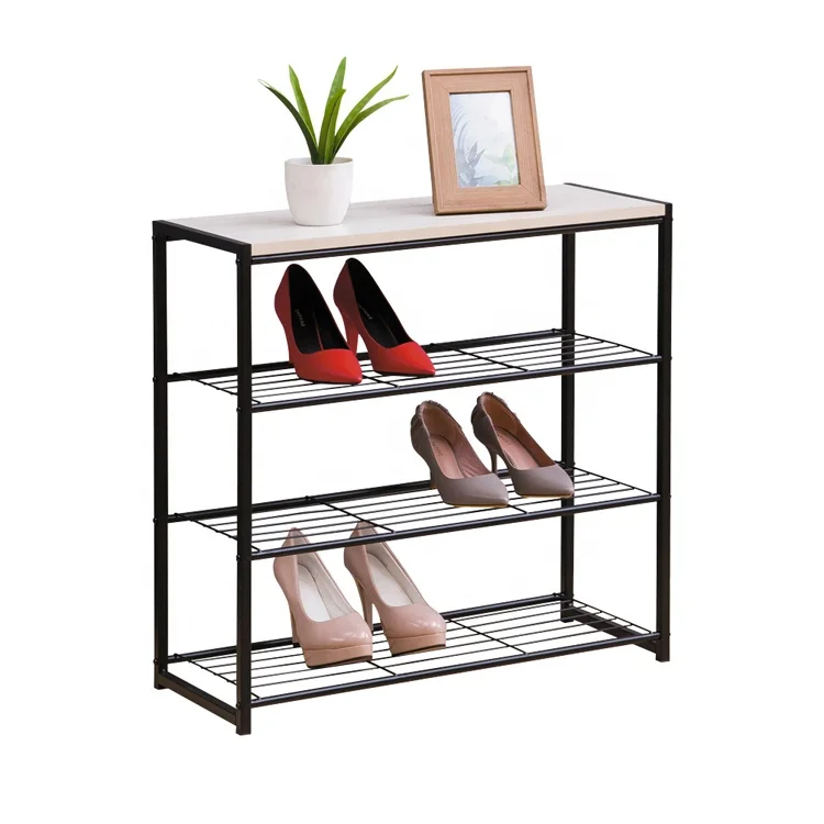 Cheap Price 10 Pairs 4 Tier Storage Outdoor Waterproof Shoe Racks