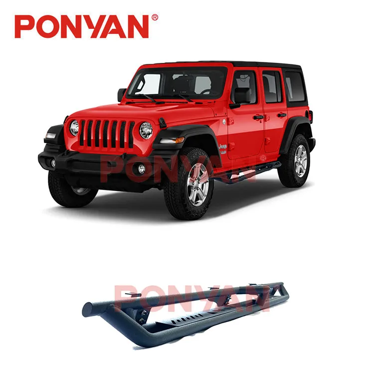Side Step For Jeep Wrangler Jl Jt 18-22 With Two Stairs Design All-steel  Build,Bolt-on Side Steps 4x4 Off Road - Buy Side Step,Running Boards,For Jeep  Wrangler Product on 