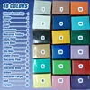 Colore delle custodie per carte colorate opache