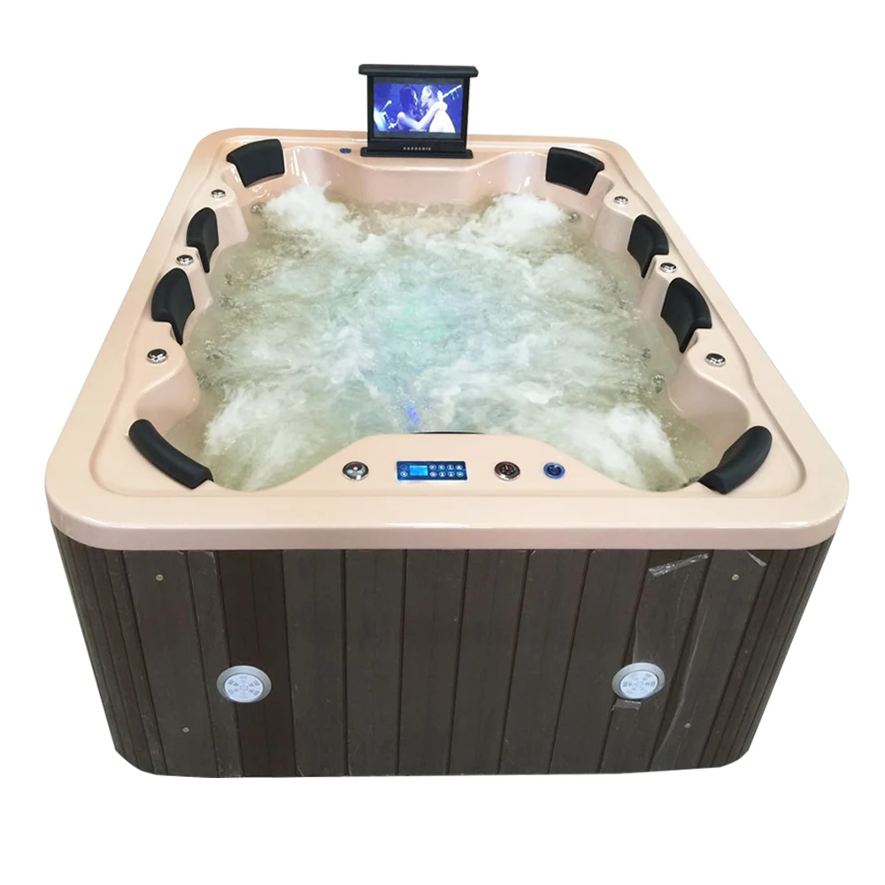 Family Leisure Garden Outdoor Comfortable Spa Balboa System Acrylic Hot Tub  Massage Bathtubs 8 Person - Buy Hot Tub 8 Person, hot Tub Massge ...