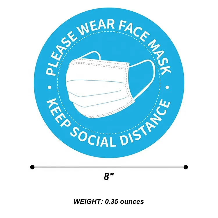 Двусторонняя пожалуйста носите лицевая часть защитный колпак знак виниловая 8