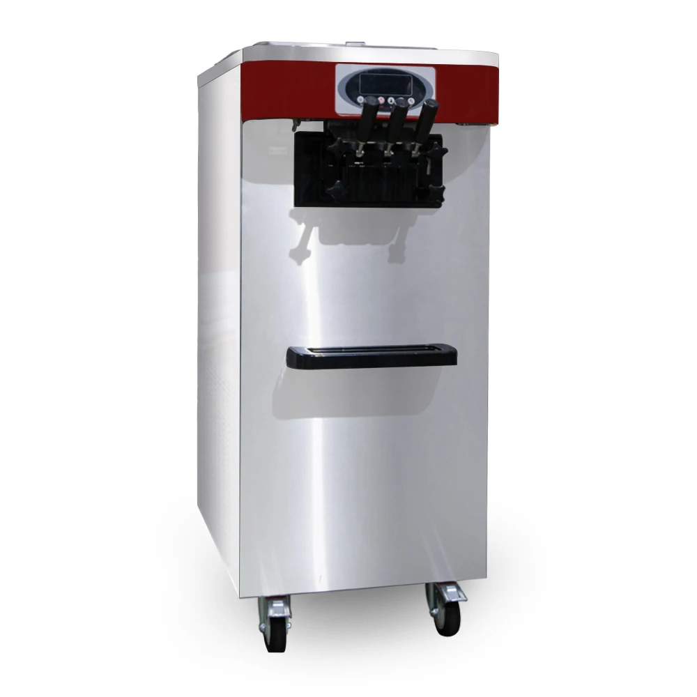 Aspera Embraco Compressor Italy Ice Cream Machine Soft Serve With High Capacity
