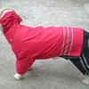 Big Dog Raincoat Red