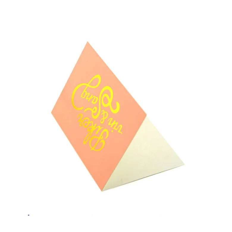 
 Пользовательские печатные матовые бумажные бирки золотые горячее тиснение спасибо  