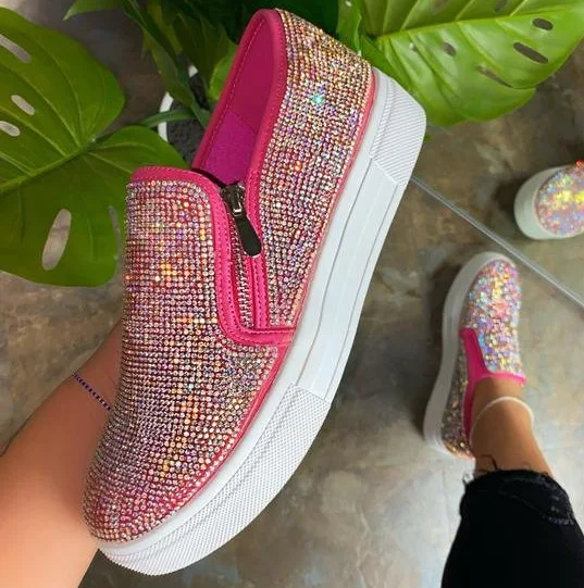 Недорогие Высококачественные новейшие Женские повседневные лоферы на плоской подошве кроссовки модная женская повседневная обувь со