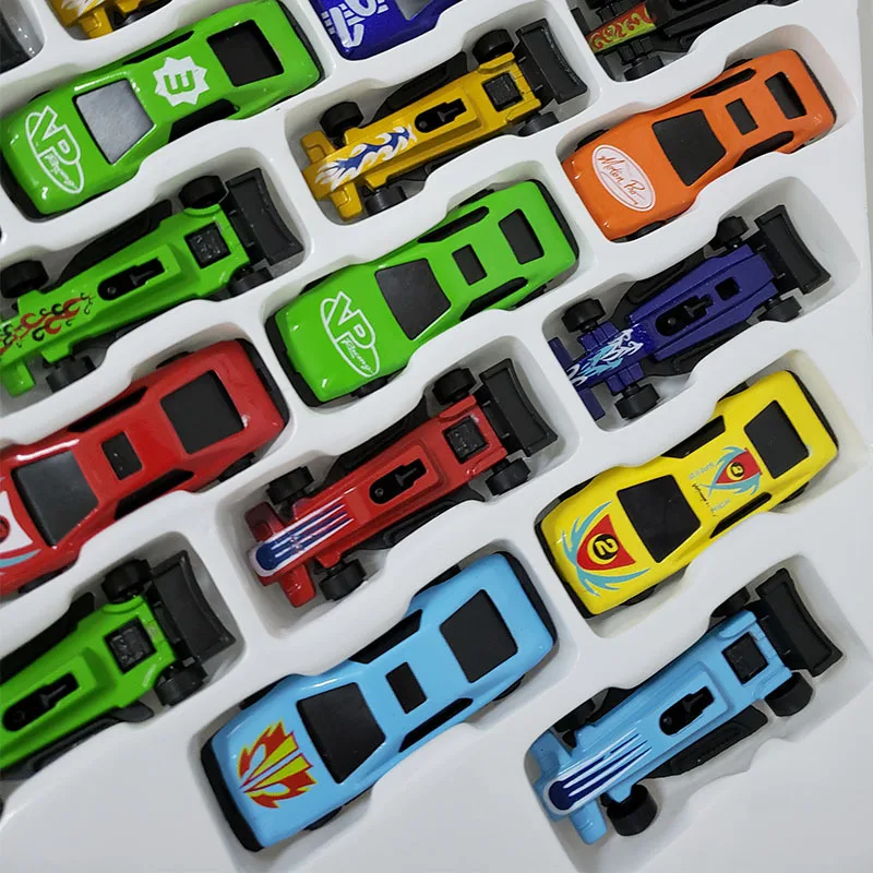 UYVPAER Lot De 20 Voitures Miniatures Stunt En Alliage – Jouets à Remonter – Cadeau Enfant