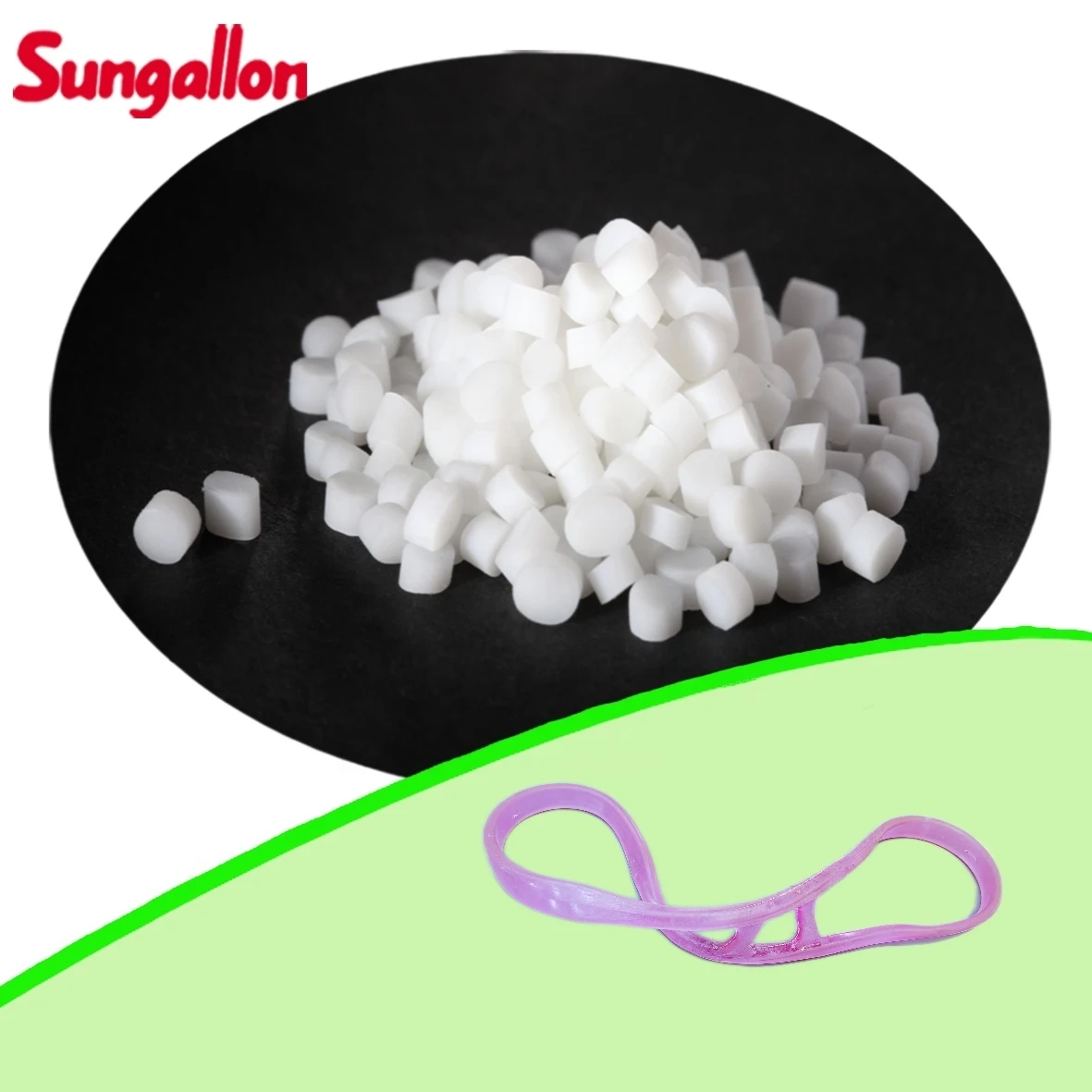 Premium Customizable TPE TPR Granules High Wear Resistance Safe for Fitness Tension Tube 0