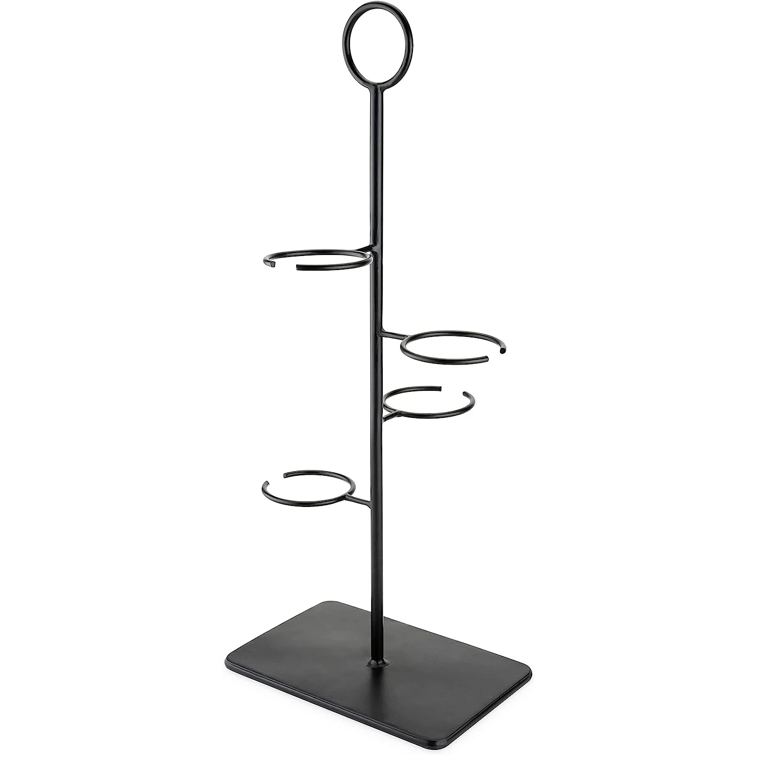 RUIMEI Cocktail Tree Cocktail Glass Display for 4 Glasses Gin Tree for Drinks Presentation at Parties  Weddings and Events