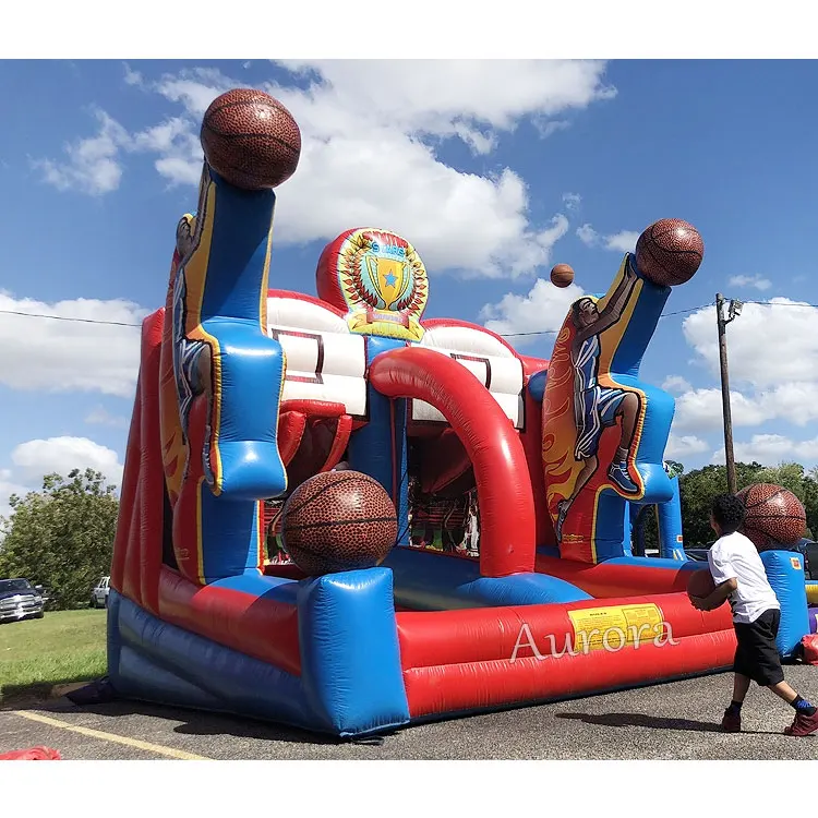 High Quality Carnival Basketball Game Inflatable Basketball Target