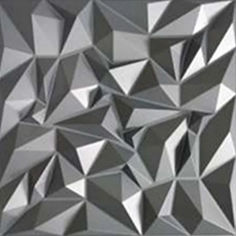 Colorable Sticker for Wall Decoration Waterproofing Materials Shape 3D PVC Wall Panel