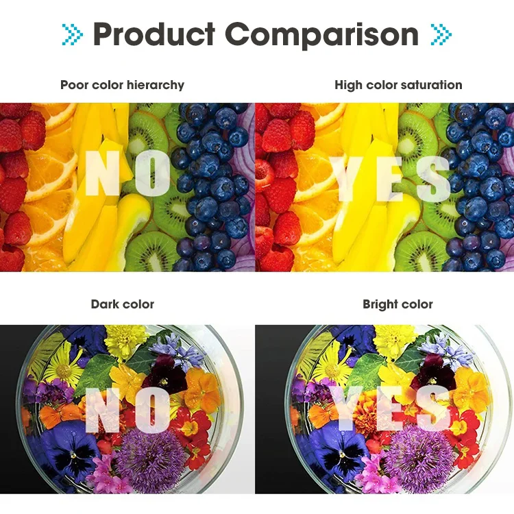 High Colorfastness DTF Printer Ink 1000ML Liters CMYK+W 5 Colors Mulit Colors DTF Ink for XP600/I3200/4720