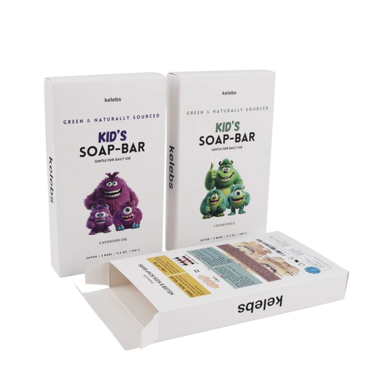 Personalized Custom Soap Paper Box Folding Soap Boxes With Logo Packaging