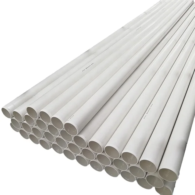 High Quality Outdoor Underground 200mm 160mm Large Diameter Electrical PVC Conduit Pipe For Conduit Wiring