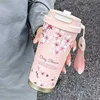 Pink cherry blossoms