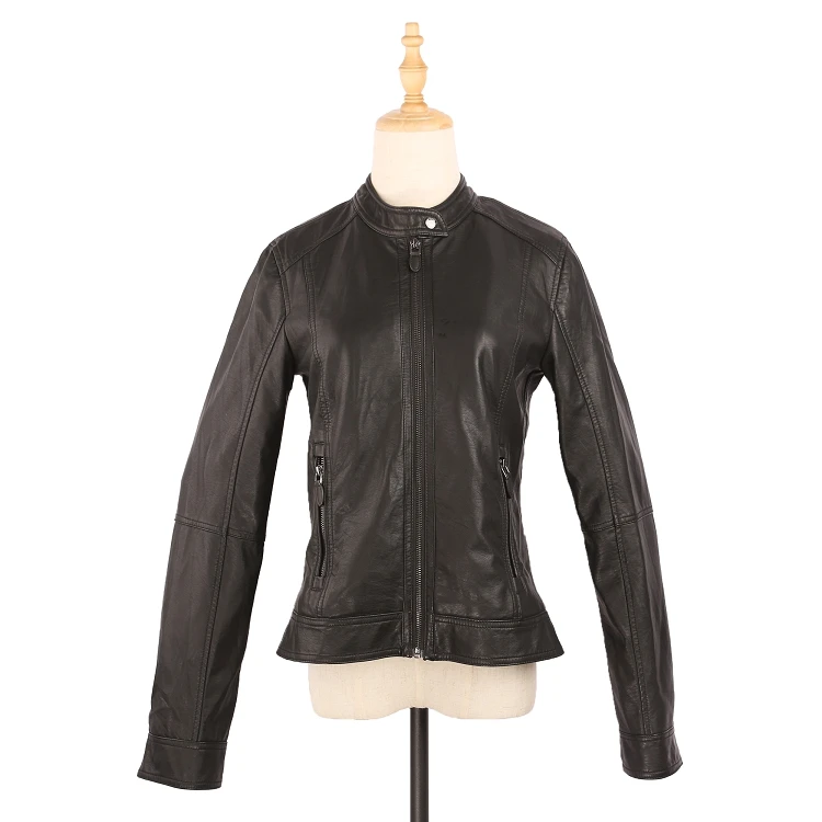 short leather jackets for sale