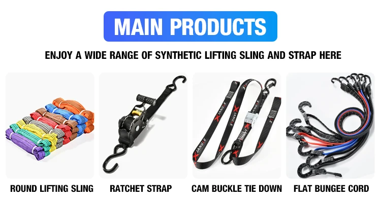 Retractable Ratchet Strap 25mm 700kgs Self Retracting Ratchet Tie Down supplier